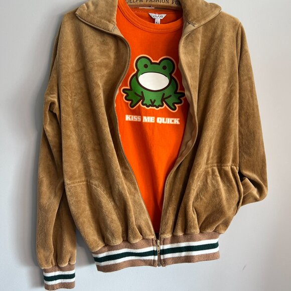 Vintage graphic frog T shirt 'Kiss me Quick' - Picture 8 of 8